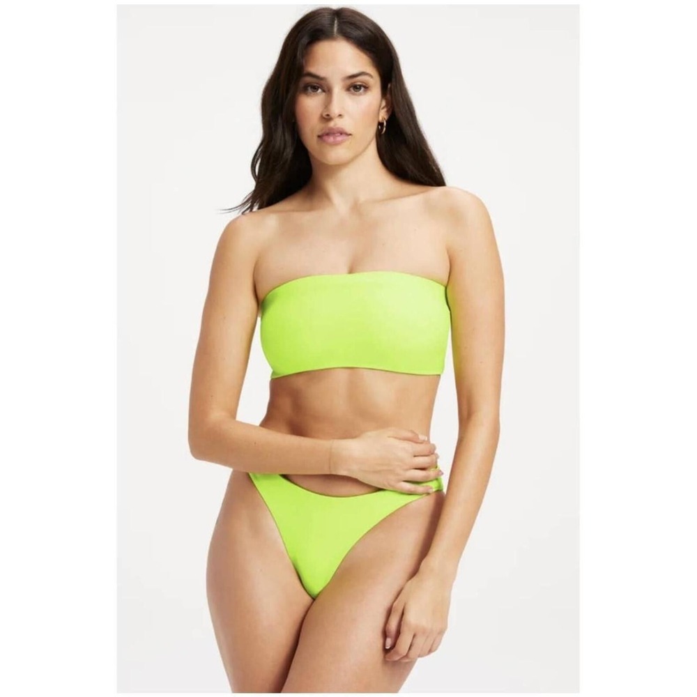 Good American NWT Better Band Bandeau Bikini Top - Size 7 - MSRP $39